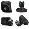 Luggage Replacement Wheels 2Pairs Luggage Replacement Wheel Universal Suitcases Spinner Caster Silent Rubber Repair Accessories for Most of Wheels Rolling Luggages(Black,Small) view 3