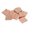 100Pcs Pure Red Copper Heatsinks, Burr Effortless Copper Plate Coolers, High Thermal Conductivity Heat Sink Pads for Phone and PC, Includes Storage Box (20 * 20 * 1.0MM) view 4