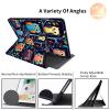 360Rotating Stand Case for 6.8" Kindle Paperwhite (11th Generation-2021) & Kindle Paperwhite Signature Edition, Durable PU Leather Cover with Auto Wake/Sleep for Men, Women, Cute Owl view 2