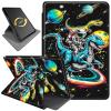 360Rotating Stand Case for 6" Kindle Paperwhite (10th Generation,2018 Release), PU Leather Folio Cover with Auto Wake/Sleep, Durable Shockproof Protective Case for Men Women, Astronaut Dinosaur view 1