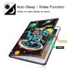 360Rotating Stand Case for 6" Kindle Paperwhite (10th Generation,2018 Release), PU Leather Folio Cover with Auto Wake/Sleep, Durable Shockproof Protective Case for Men Women, Astronaut Dinosaur view 3