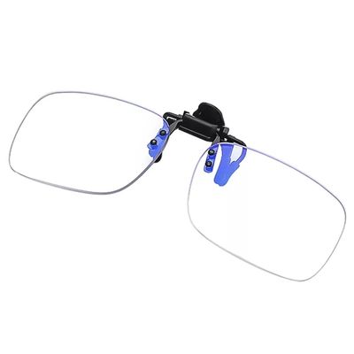 MVUYO -light Clip Reading Glasses Flip Up And Down Frameless Magnifying Glass Light And Easy To Carry Suitable For Reading