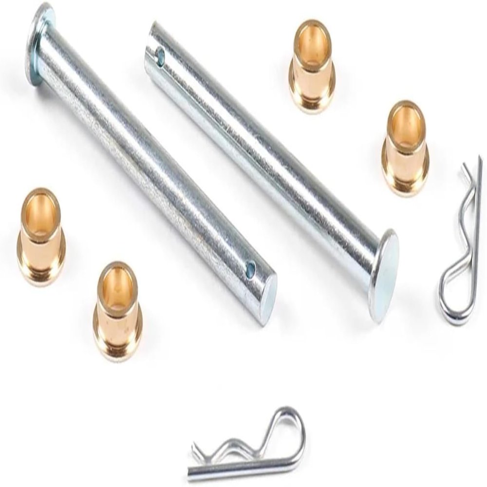 Door Hinge Pins and Bushings Rebuild Kit 1979-1993 Fit for Mustang Door Hinge Hardware Car Replacement Accessories Parts