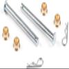 Door Hinge Pins and Bushings Rebuild Kit 1979-1993 Fit for Mustang Door Hinge Hardware Car Replacement Accessories Parts view 1