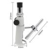 MVUYO Portable 100x Mini Jewelry Magnifying Glass Microscope Monocular Handle with Gradient view 2