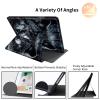 360Rotating Stand Case for 6" Kindle Paperwhite (10th Generation,2018 Release), PU Leather Folio Cover with Auto Wake/Sleep, Durable Shockproof Protective Case for Men Women, Black Wolf view 2