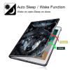 360Rotating Stand Case for 6" Kindle Paperwhite (10th Generation,2018 Release), PU Leather Folio Cover with Auto Wake/Sleep, Durable Shockproof Protective Case for Men Women, Black Wolf view 3