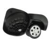 Luggage Replacement Wheels 2Pairs Trolley Case Wheel Luggage Universal Caster Suitcase Repair Parts Hardware Replacement Accessories for Most of Wheels Rolling Luggages(Black) view 1