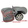Luggage Replacement Wheels 2Pairs Trolley Case Wheel Luggage Universal Caster Suitcase Repair Parts Hardware Replacement Accessories for Most of Wheels Rolling Luggages(Black) view 2