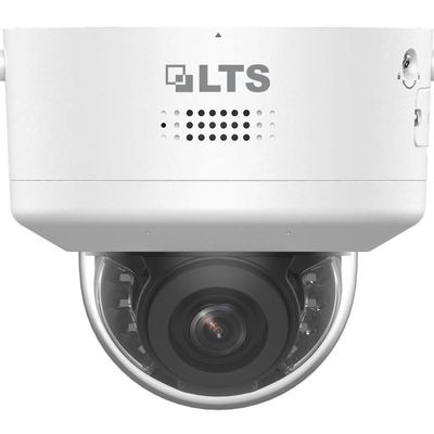 CMIP7C43WI-SDLQ 4MP Color24/7 Motorized Vari-Focal InstaDome Network Camera with 2.812mm PTRZ Lens, 120 dB True WDR, Motion 2.0, Active Deterrence, Dual Mic Audio