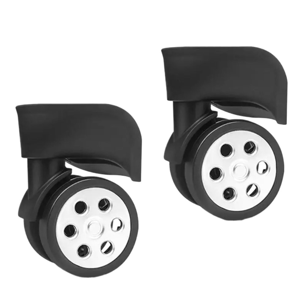 Luggage Replacement Wheels 4PCS Suitcase Replacement Wheel Luggage Box Roller Bearing Caster Hardware Repairing Parts for Most of Wheels Rolling Luggages(Gold)