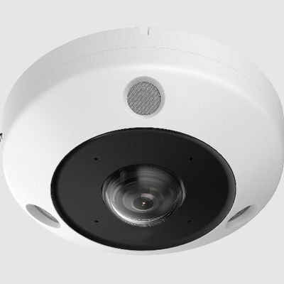 CMIP7112F-SE 12MP Fisheye Network Camera with Built-in Heat Map Analytics, Two-Way Audio, Multi-Dewarping Modes, IR, IP67/IK10