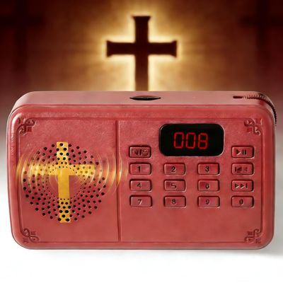 Autattooffic KJV Audio Bible Player for Seniors - Talking Electronic Bible with Old & New Testament (King James Version), Audible Audiobook for Grandma, Mother, Grandfather, Father