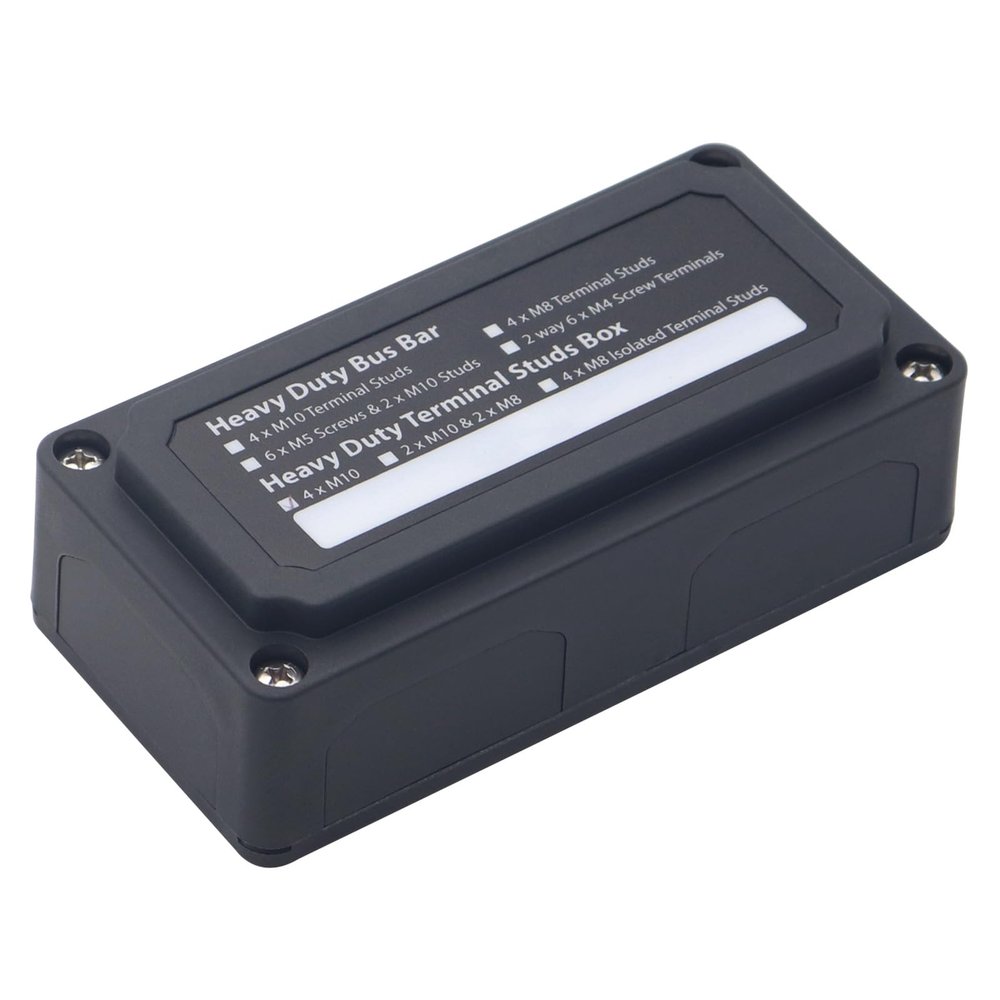 200 Bus Box M10Terminal Block Simple Your Electrical Easy Installation for Car Boats & Car Yacht Terminal Block