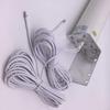 High Gain 10-12dBi Dual SMA Male 698-2700 MHz 3G/4G LTE Omni-Directional Outdoor Pole/Wall Mount Antenna for Mobile Cell Phone Cellular 4G LTE Router Modem Gateway (5 Meter Double line CRC9) view 1
