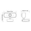 2K 1080p HD Web Camera with Microphone, Driver Effortless, Auto Focus, for Online Teaching, Video Conferencing, and More view 2
