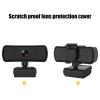 2K 1080p HD Web Camera with Microphone, Driver Effortless, Auto Focus, for Online Teaching, Video Conferencing, and More view 3