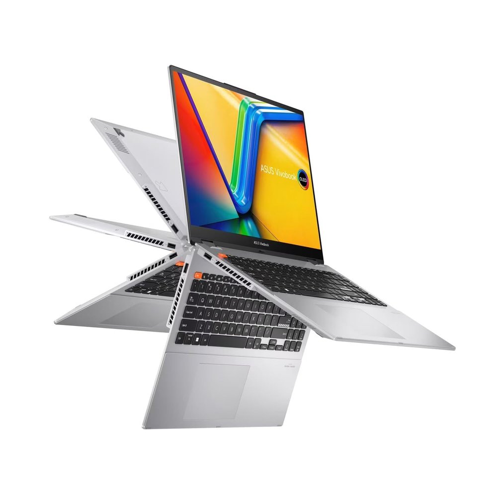 ASUS Vivobook Touch Flip S 16 2-in-1 Convertible Laptop Intel 10-core i5-1335u up to 4.6Ghz 16in WUXGA 16GB RAM 512GB SSD W11 (TP360 Renewed)