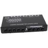 5-Band Car Audio Equalizer, Built-in Amplifier, Adjustable Subwoofer Frequency, Metal Enclosure, Cd & Aux Input for Sound Quality view 1