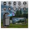 LKAHYUIBC Action Camera, HD 1080P Sport DV with Screen Back Clip Video Recording Pocket Camera Circle Recording Law Enforcement VCR 140 Degree Wide Angle,for Diving, Cycling and Vlogging(+32g) view 4