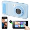 AI Everything Recognition Kids Camera for 4-12 Years Old Girls Boys, Supports 5G/2.4G Dual-Band Wi-Fi,4" LCD Touch Screen,Dual Lenes Selfie Digital Camera,Gift Ideas for Birthday Christmas Festival view 1