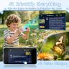 AI Everything Recognition Kids Camera for 4-12 Years Old Girls Boys, Supports 5G/2.4G Dual-Band Wi-Fi,4" LCD Touch Screen,Dual Lenes Selfie Digital Camera,Gift Ideas for Birthday Christmas Festival view 2