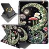 360Rotating Case for Amazon Fire Max 11 Tablet (2023 Release, 11"), PU Leather Folio Stand Cover with Auto Wake/Sleep, Durable Shockproof Protective Case for Fire Max 11 2023,Moon Flower view 1