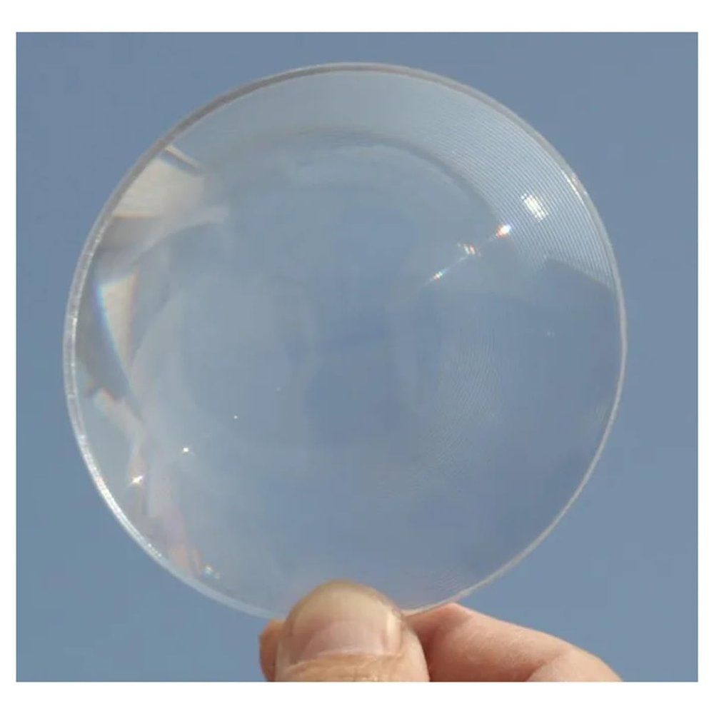 Telescope Accessories 42~80mm Round Optical Plastic Fresnel Condense Length Projector Solar Concentrator(30MM_2MM)