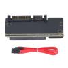 6Gbps Serial ATA to SAS Hard Drive Adapter, 22Pin 7 15Pin to 29Pin Converter, High Speed Data Transfer for Win 7 10 11, Stable Connection, Wide Compatibility, Easy System Upgrade view 1