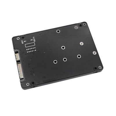 2 in 1 MSATA/M.2 NGFF to SATA III Adapter Converter 2.5" SSD Hard Drive Enclosure