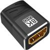 FANTIA 8K HDMI 2.1 Coupler, Socket to Socket 48Gbps, HDMI Extension 8K @ 60Hz, 4K@120Hz 1080p view 1