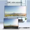 FANTIA 8K HDMI 2.1 Coupler, Socket to Socket 48Gbps, HDMI Extension 8K @ 60Hz, 4K@120Hz 1080p view 3