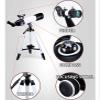 Astronomical Telescope,Telescopes for Kids Beginners,Adult 80mm Astronomy Refractor Telescope,with Adjustable Tripod,Eye view 4