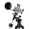 Refractive Astronomical Telescope, HD Landscape Astronomy Space Finder Telescope with Tripod for 360 Adjustment Get view 3