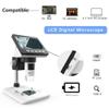 40X-1000X Magnification Binocular Head Research-Grade Compound Lab Microscope with Wide-Field 10X and 25X Eyepieces Mech view 4