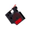 12mm Black On White Label Tape 45013 Compatible with LabelManager 160 280 COLORPOP Label Maker Fits D1 45013 45018 Label Cartridge(Black on Red) view 1