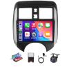 2G+64G for Nissan Versa Note 2014-2018 with Large Screen Android 13 Car Stereo with Wireless Carplay Android Auto, 9 Inch Touch Screen Stereo GPS/WiFi/Bluetooth/SWC/Canbus+ Backup Camera view 1