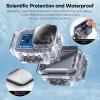 REYGEAK Waterproof Case for DJI Osmo Action 5Pro/4/3,164FT/50M Underwater Protective Housing Dive Kit,Diving Housing Cover Shell with Magnetic Quick Release Interface. view 4