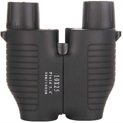 10X25 Folding Binoculars HD Waterproof Telescope Bird Watching Great for Outdoor Sports Games and Concerts