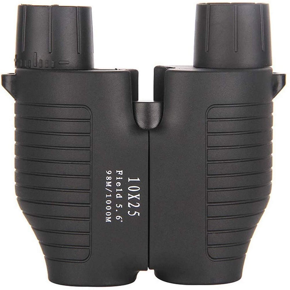 10X25 Folding Binoculars HD Waterproof Telescope Bird Watching Great for Outdoor Sports Games and Concerts