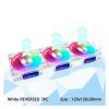 120X120X30mm Computer Case Cooling Fan Radiator 5V ARGB(White Reversed 3PCS) view 2
