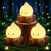 BANDIANCY 3pcs Campfire Night Light for Kids, Cute Campfire Lamp Gifts, LED Light up Flame Lights, Dimmable, Rechargeable Bedside Nightlight, Baby Nursery Dorm Kawaii Dcor Toys Kits view 1