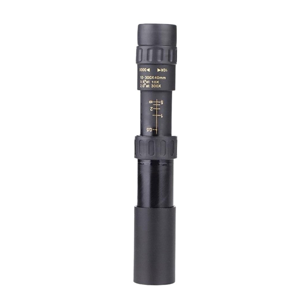 10-300X40 Continuous Zoom Single Tube Telescope for Professional e Phone Photography High-Definition Telescope(1pc Telescope)