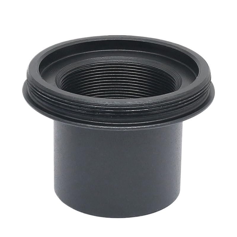 1pc Microscope Telescope Eyepiece Transfer Tube Adapter for M42 Camera Adaptor to 23.2mm 30mm 30.5mm 1.25 Inch Mounting Diameter(M42 to 1.25 inch)