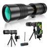 10-300x40 HD Monocular Telescope Long Range Zoom with Tripod Phone Clip for Outdoor Hunting Camping Tourism(10-300X) view 2
