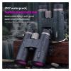 12x42 Professional Binoculars ED Lens BAK4 Prism Waterproof Metal Telescope Outdoor Bird Watching Camping Traveling Hunting(12x42 Black) view 3