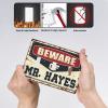 Art Plates Beware Of Mr. Hayes Switch Wallplate Cover Chef Outlet Cover Three Gang Switch Plate Cover view 3