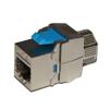Zinc Alloy Cat 6A/Cat 8 Network Keystone Jack Ethernet Adapter RJ45 Port Toolless (5 Pieces Cat 6A) view 1