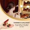 Opera Glasses Binoculars,3X25 Theater Binoculars with Foldable Handle for Adults Kids Women,Small Portable Opera Glasses for Theater and Concert Viewing (Red with Handle) view 4