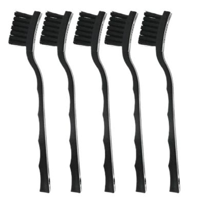 5PCS ESD Safe Anti-Static Protection Small Crank Brush Scrubbing Board Water BGA PCB Cleaning Brush Multi-Purpose Repair